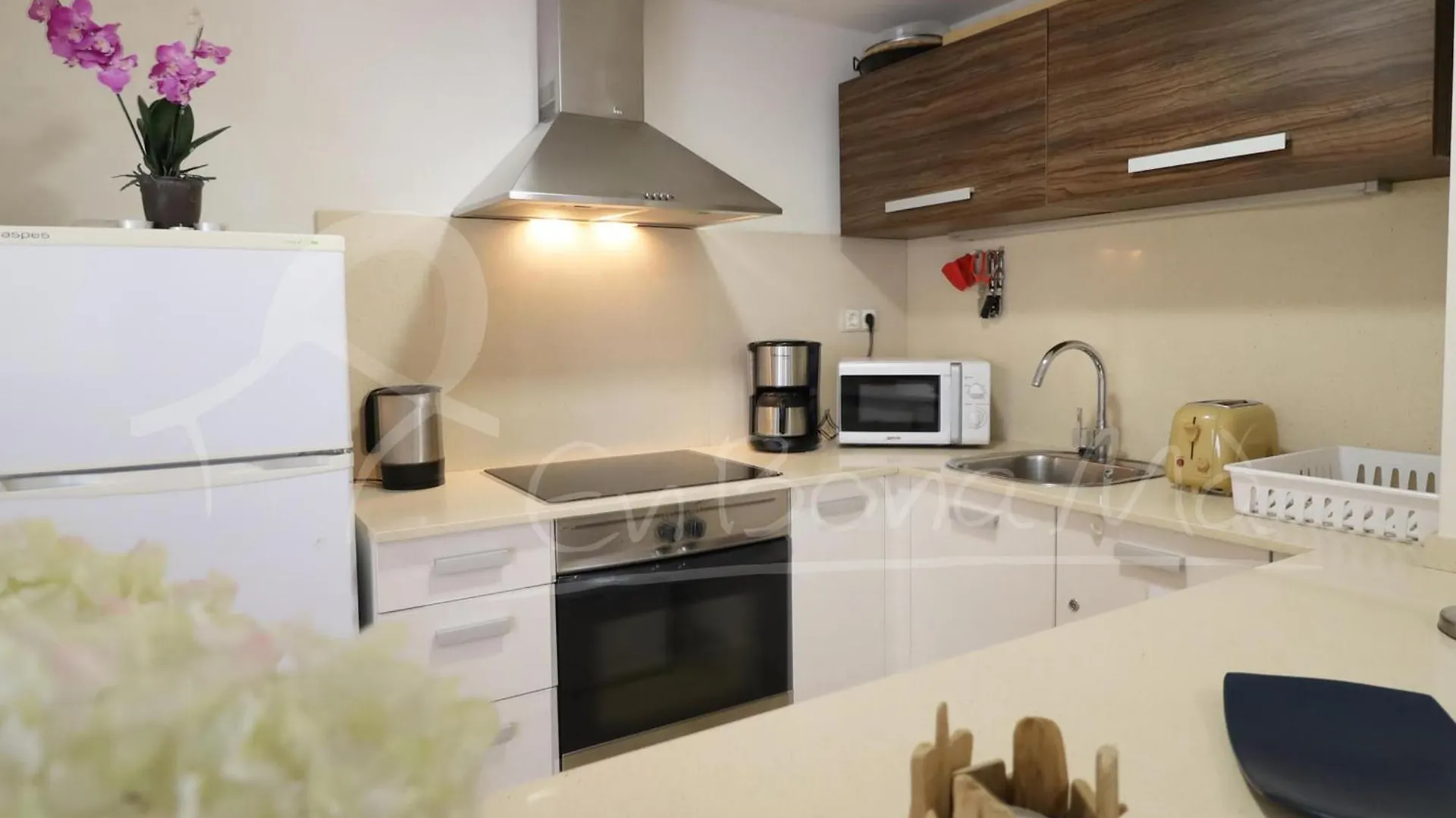 Alquiler De Apartamento Moderno De 2 Dormitorios Con Jardin Privado, - Es-366-7 Roses